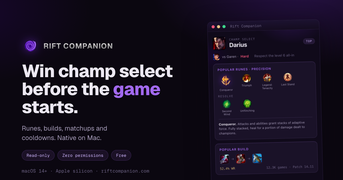 Rift Companion preview
